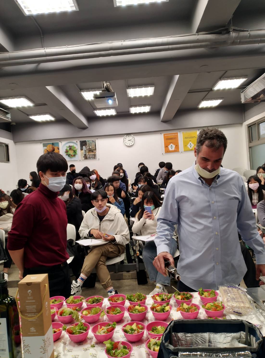  西班牙橄欖油講座 Heathy Ole 宜豆食品總經理蒞系演講