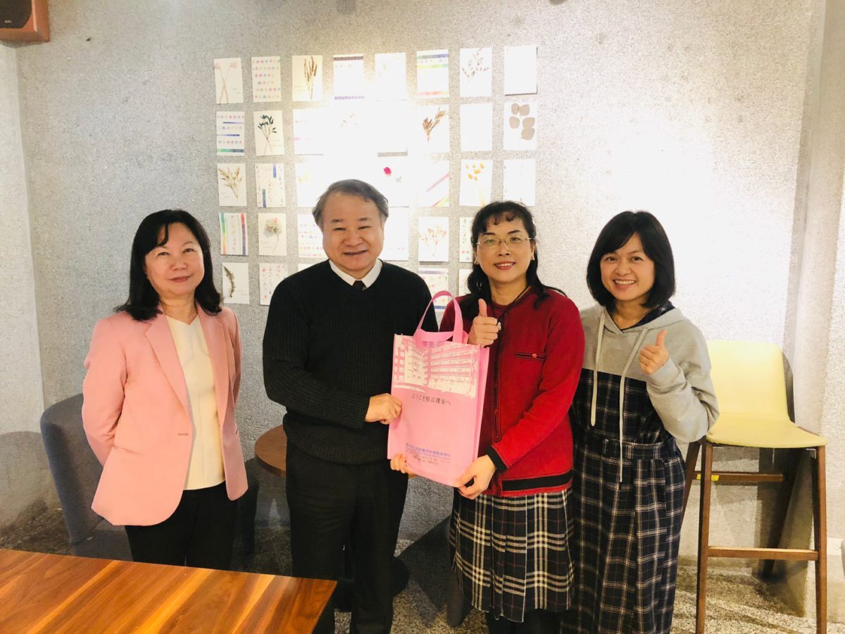109學年度第2學期招生活動系列-1稻江護家郭校長及許主任拜會實踐大學