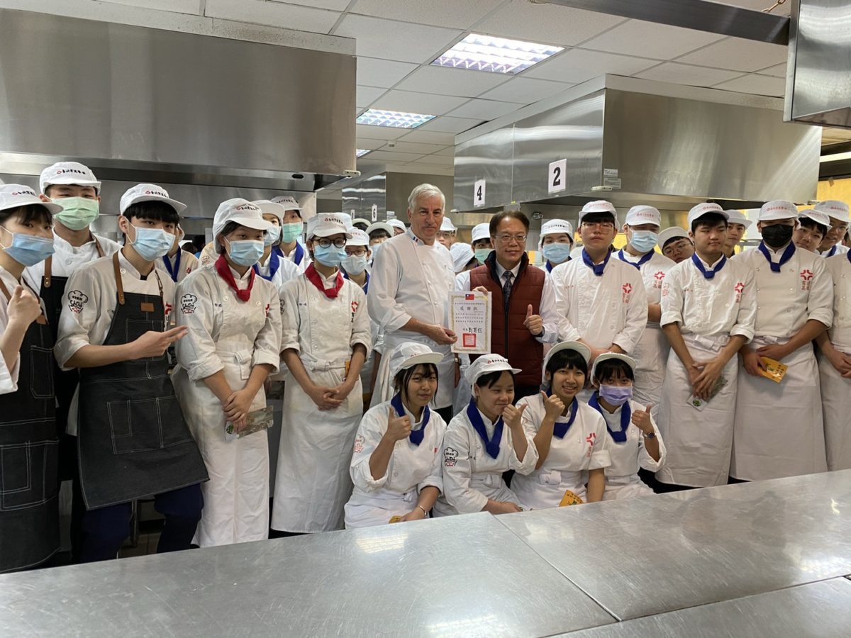 2021-03-25 台北市普林思頓高級中等學校育達高職部廚藝示範招生活動