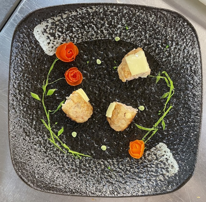芝士豆腐堡